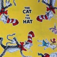 Robert Kaufman-The Cat in the hat- ADE18197-5-Yellow